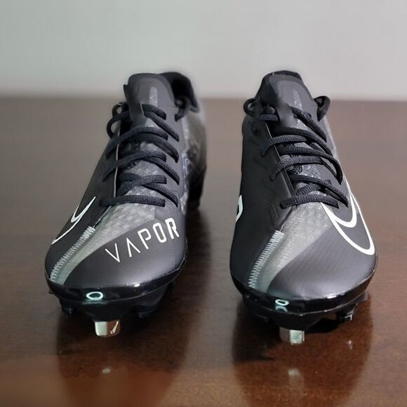 Nike React Vapor Ultrafly 4 Baseball Shoes Cleats Black Grey Women's Size 9.5 - Picture 6 of 15